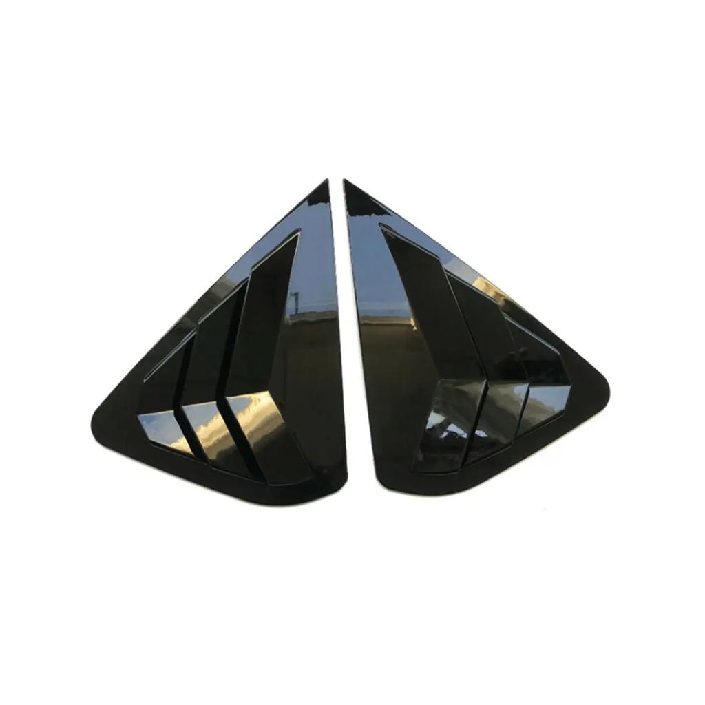 For Nissan Altima Sedan 2013 2014 2015-2018 ABS Plastic Rear Window Quarter Louver Cover Side Vent Trim Car Adhesive Accessories