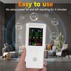 A84E-Real Time Monitoring, Large Display Portable Detector Voice Alert, Home Air Test Kits