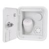 RV Water Inlet with Lockable Cover Keys Gravity Water Inlet   Fill Dish for Motorhome