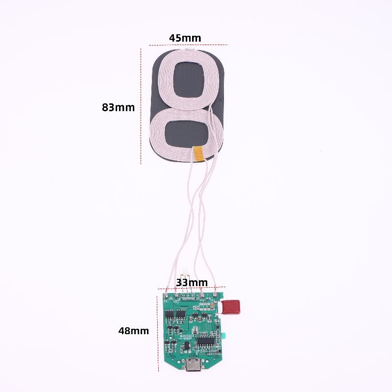 

1Pcs 15W Dual Coil Wireless Charging Module Wireless Charger PCBA Multi-Purpose Home Car Device Wireless Charger