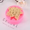 Silicone world Lilac Rose Lily Fondant Silicone Molds Handmade Soap Gypsum Cake Decorating Diy Chocolate Baking Tools 3D Mold