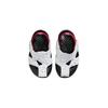 Jordan Flare Slip Resistant Abrasion Resistant Low top Toddler Shoes White Red Infant And Toddler CI7850-106