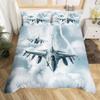Aircraft 3D Digital Printing Three-Piece Bedding Home Textile Duvet Cover Bedding