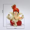 Polyresin Lord Ganesha Idol for Car Dashboard, Home, Office | Ganpati Statue for Mandir Decor | Handcrafted Ganesh Murti