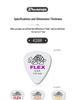 Dunlop Electric Guitar Picks - Matte Anti-slip for Speed Picking & Turtle Strumming.