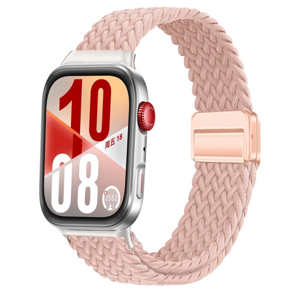Nylon Band for HUAWEI Watch Fit 4 Pro/Fit 3/4 Smartwatch Wrist Replacement Belt Magnetic braided bracelet correa HUAWEI fit 4 Straps