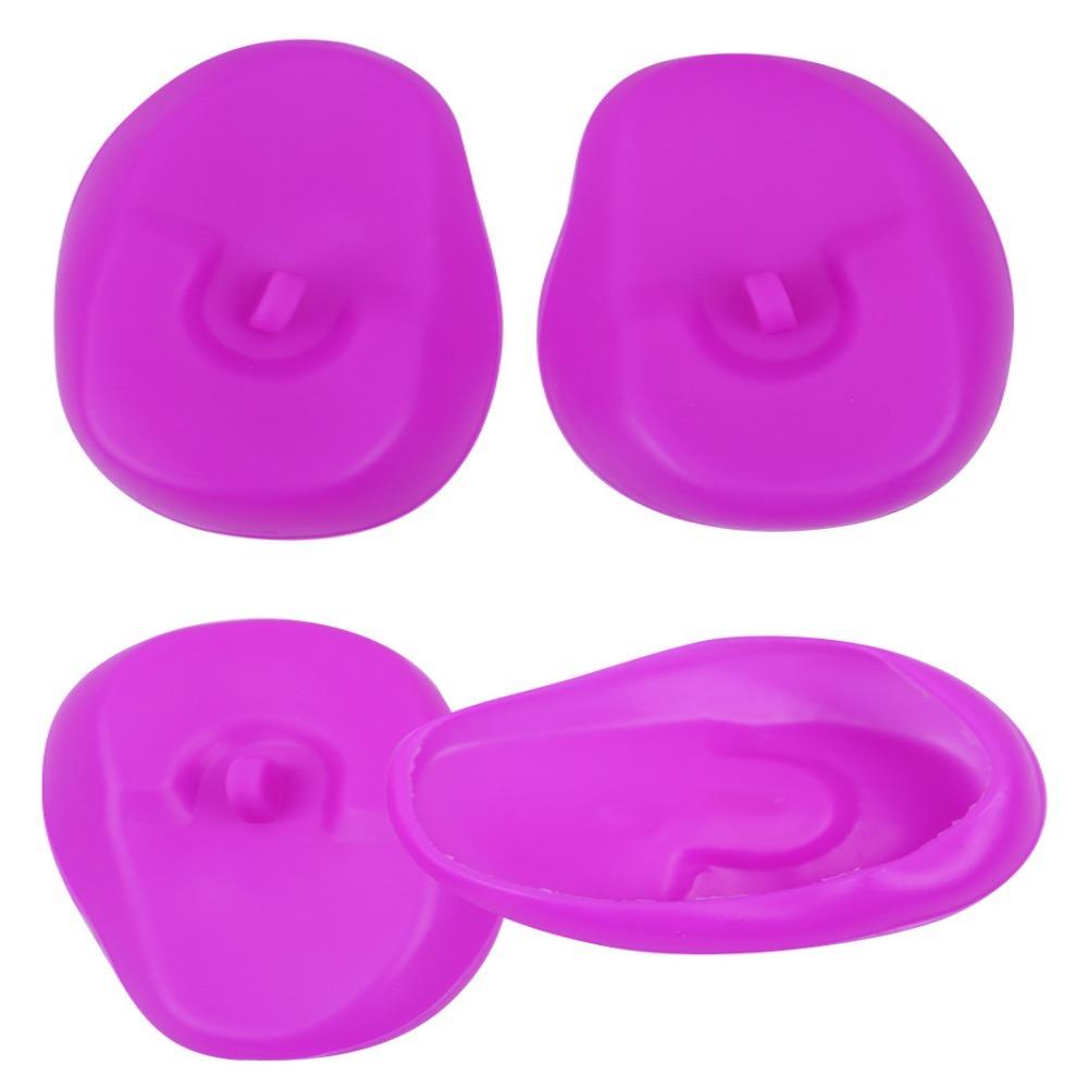 Silicone Hair Coloring Ear Cover Ear Protector Cover Hair Salon Earmuffs Silicone Ear Cover