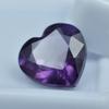 Natural Purple Tanzanite Loose Gemstone 5.35 Ct Heart Cut for Jewelry Making and Gem Collections