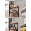 Premium Double Tier Beverage Tea Trolley Snack Cake Cart for Hotels Restaurants Mobile Serving Cart On Wheels Service Cart