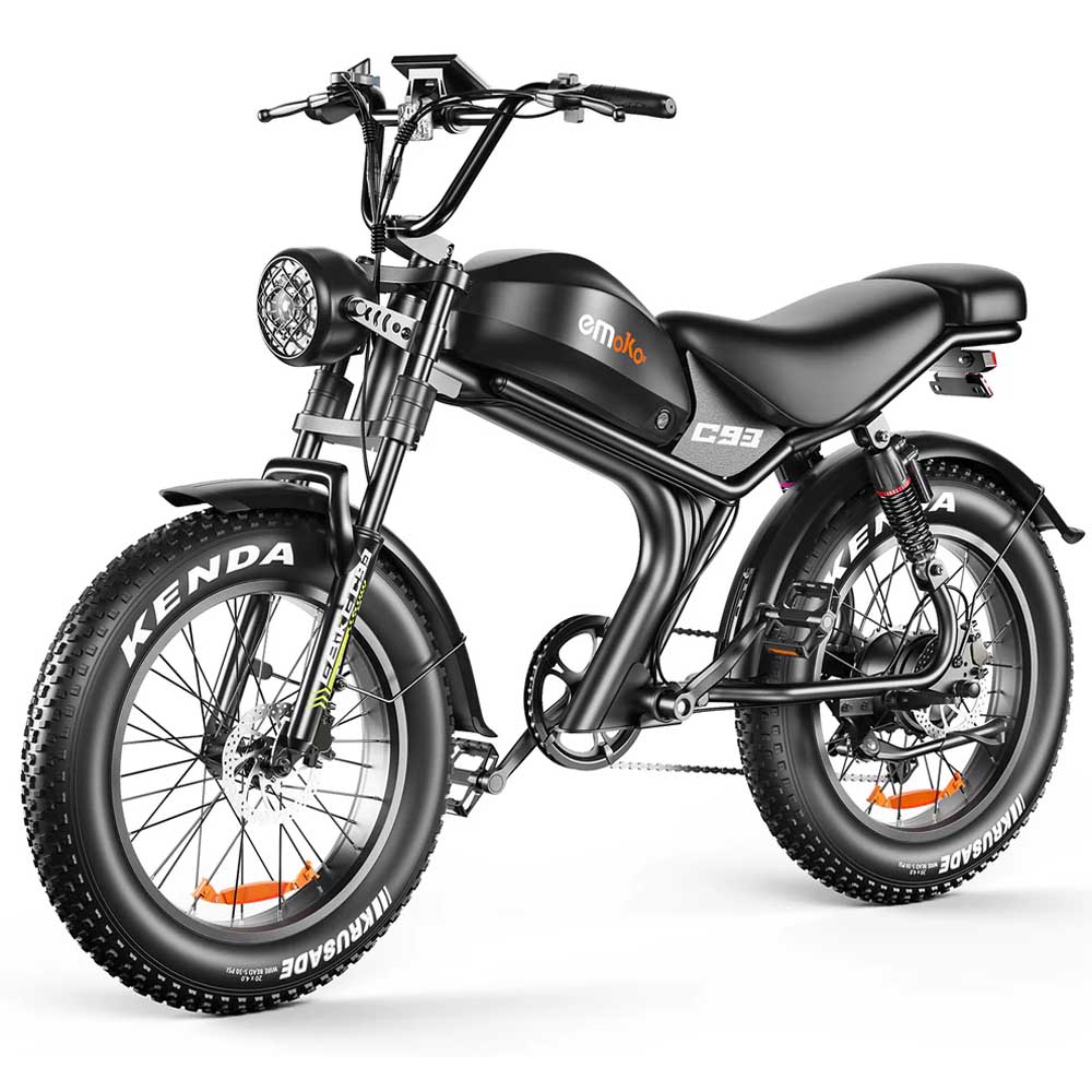 Emoko C93 All-Terrain Elektrofahrrad 20×4.0" 48V20Ah Offroad-Pedelec, vollgefedertes Mountain-E-Bike für Stadpendler & Outdoor-Einsatz