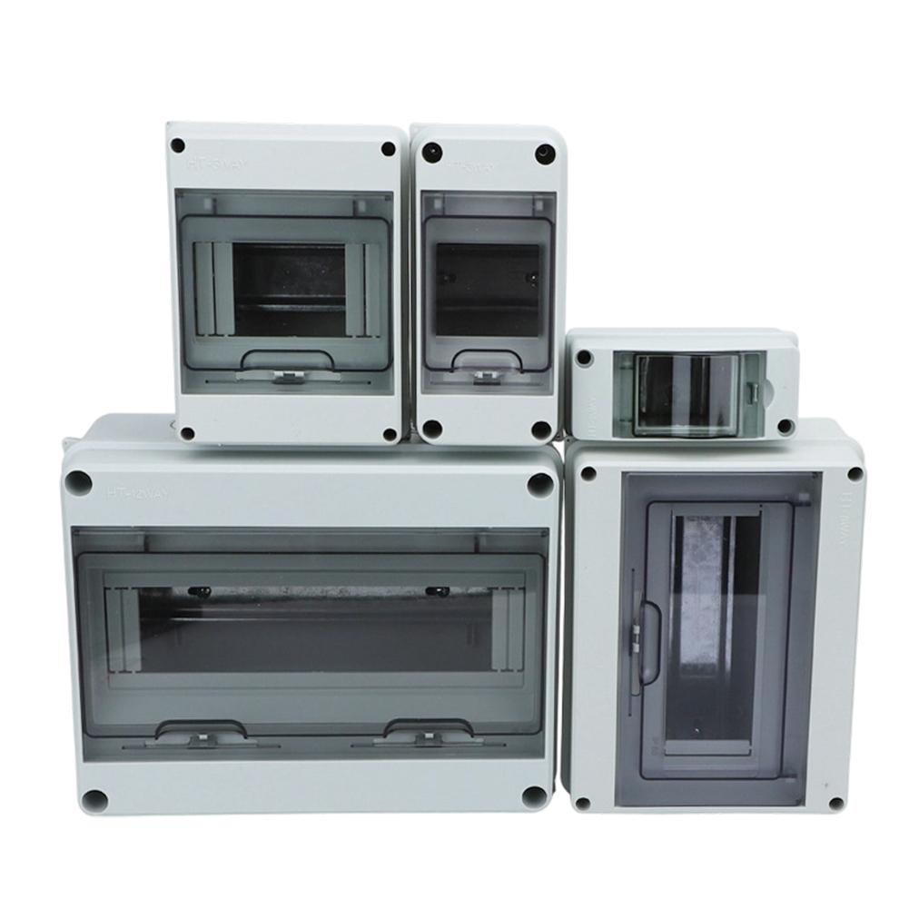 Waterproof Plastic Housing Unit for Indoor Home Use Supporting Air Switches and Household Circuit Management Functions