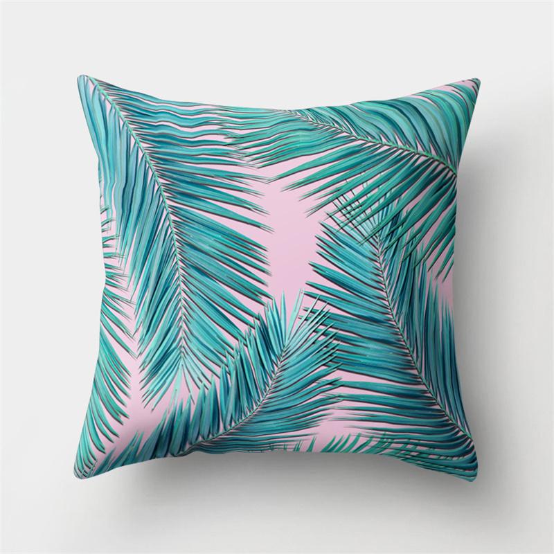 Nordisch grünes Blatt Kaktus tropische Pflanze Kissenbezug Wohnzimmer Sofa Schlafzimmer dekorativer Kissenbezug