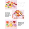 Cartoon Pizza Simulation Pizza Oven Toys Multicolor Playing Kitchen Toys  Game