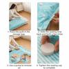 6PCS Large Capacity Vacuum Compression Bag Dust-proof Moisture-proof Clothes Moving Bag Space Saving Quilt Organizer Clothes