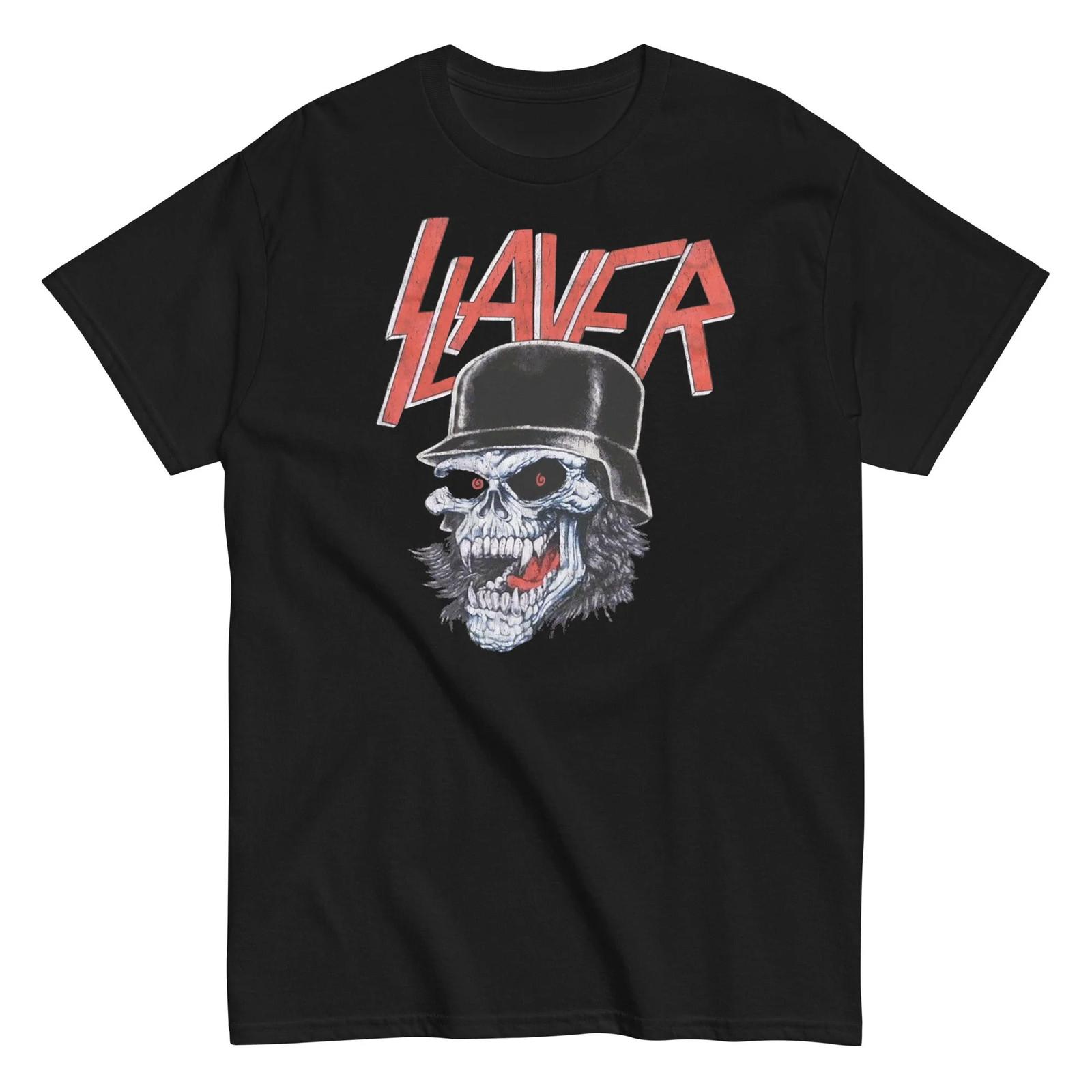 Slayer - Helmet Skull T Shirt XXL