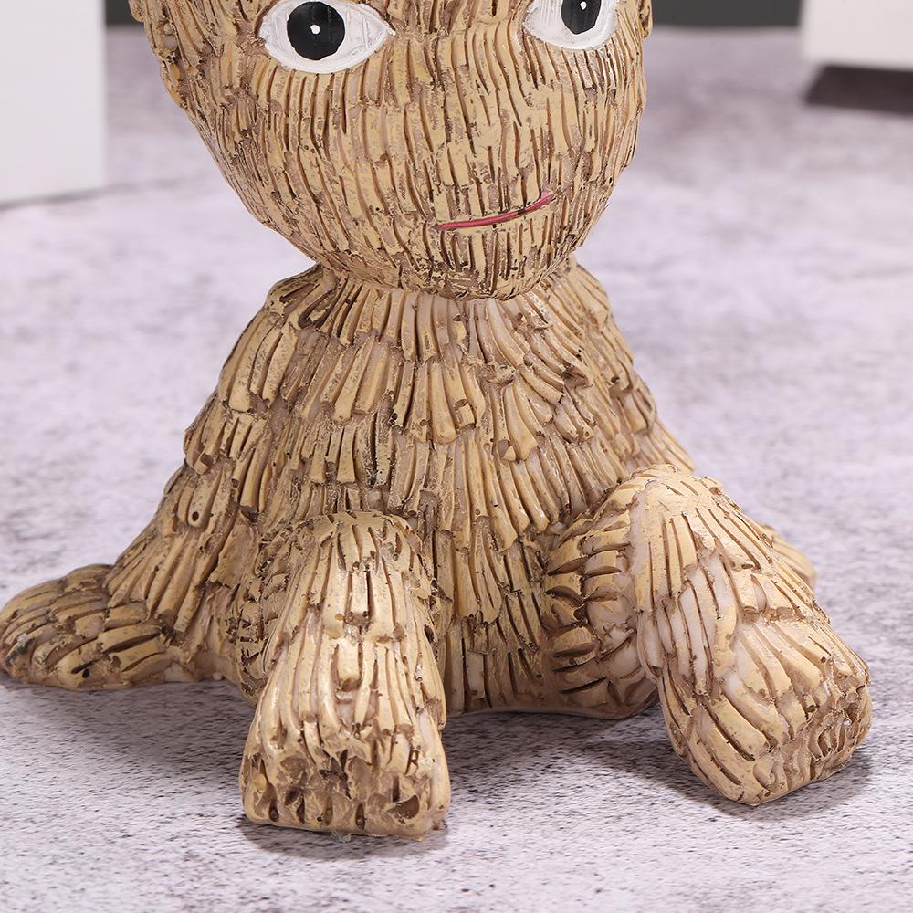 Marvel Guardians of the Galaxy Groot Sitting Pose Resin Garden Ornament