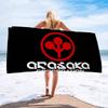 A-Arasaka C-Corporation Logo Microfiber Printed Beach Towel Mountain Climbing Yoga Beach Swimming Running Absorbent Soft Towel