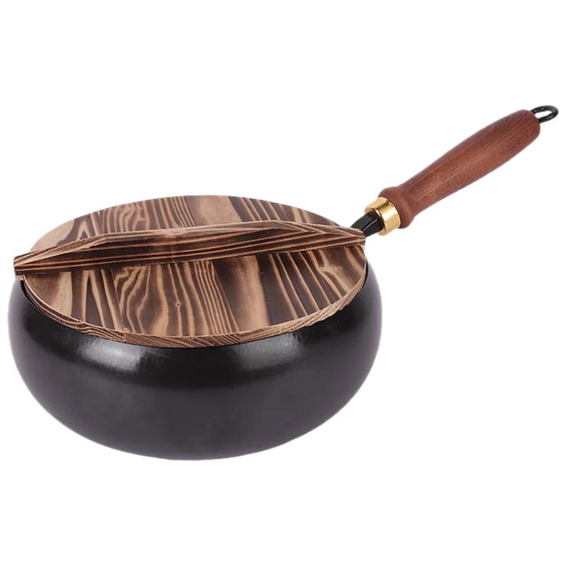 

Traditional Hand-Forged Iron Wok