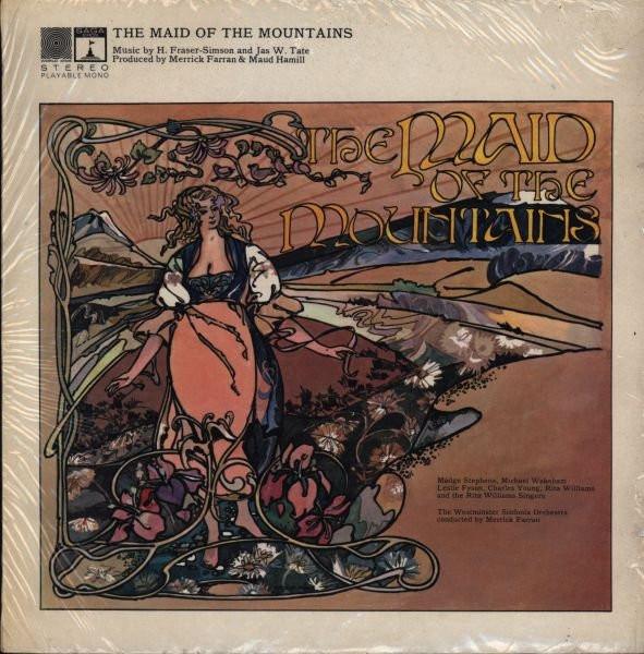 

LP Record WESTMINSTER SINFONIA RITA WILLIAM Maid Of The Mountains EROS8115 Saga Eros 1968 UK Soundtracks Musicals Used