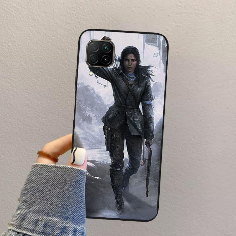 Tomb Raider For Huawei Nova 12s 12i 11i 8i 7i Y73 Y70 Y90 Y60 Y72 Y61 Y91 9 10 SE P30 Pro P40 Lite Case