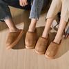 Winter Warm Plush Snow Boots Thick Soles Flat Fur Slippers Fluffy Home Slides Comfortable Non-slip Indoor Floor Shoes for Women