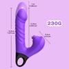 Wibrator wbijający dildo dla kobiet G Spot stymulator łechtaczki zabawki erotyczne łechtaczka pulsujące wibratory żeński sutek masażer waginy
