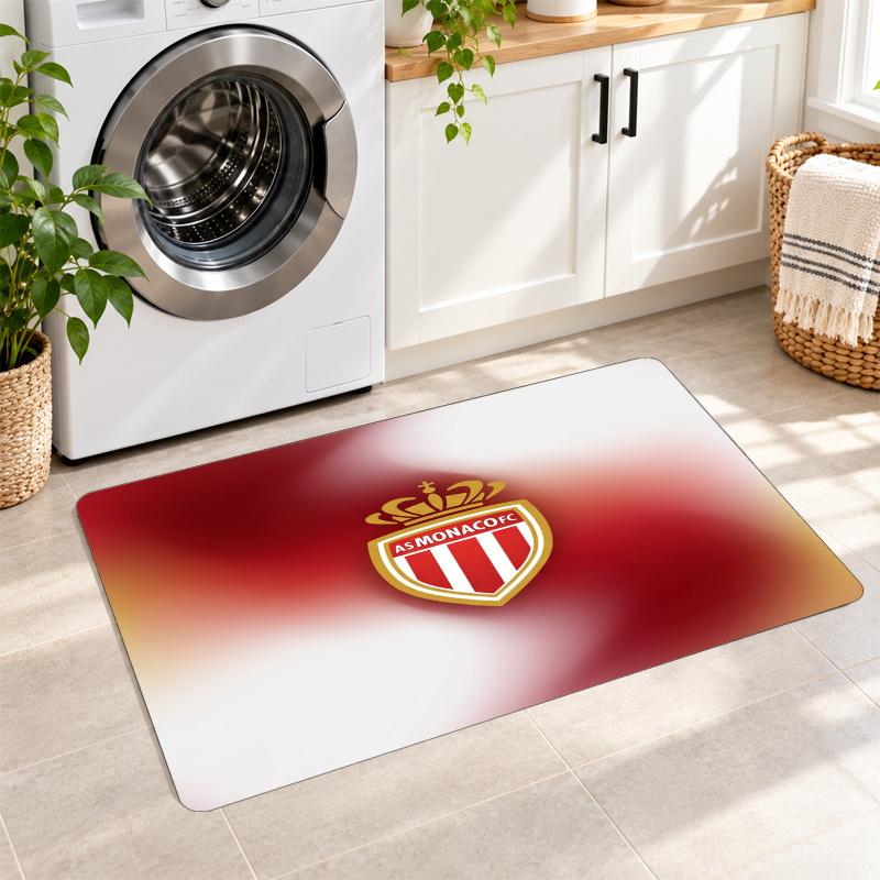 Flannel Kitchen Mat Monaco FC Soft Area Rug Non Slip Floor Carpet Home Decoration