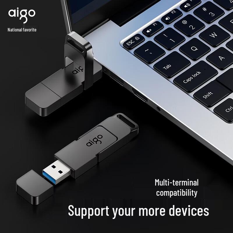 aigo G50 128GB Dual-Interface Type-C USB 3.2 SSD U Disk