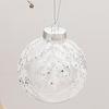 9pcs Transparent Painted Christmas Balls Ornament PET Christmas Tree Pendant  Home Xmas Decor