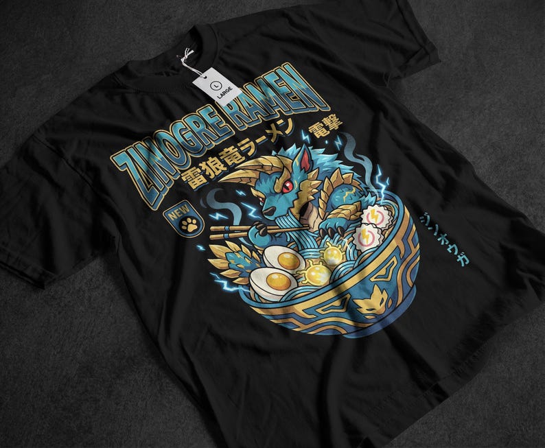 Monster Hunter Rise Video Game Tee, Gamer Boy, Arcade, Gaming, Rathalos, Gift for Kid 120