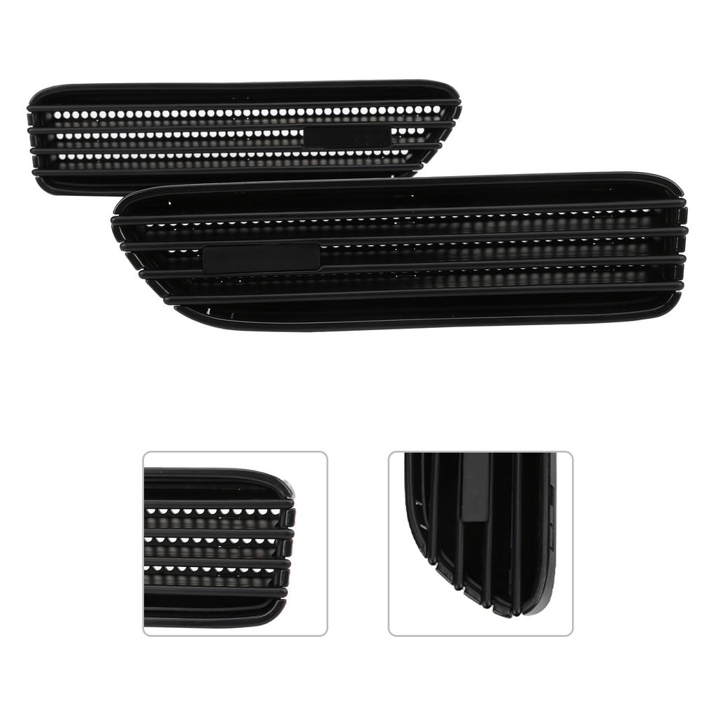 2PCS Side Vent Trim ABS for M Accessories Replacement for E46 Celsius E90 M3