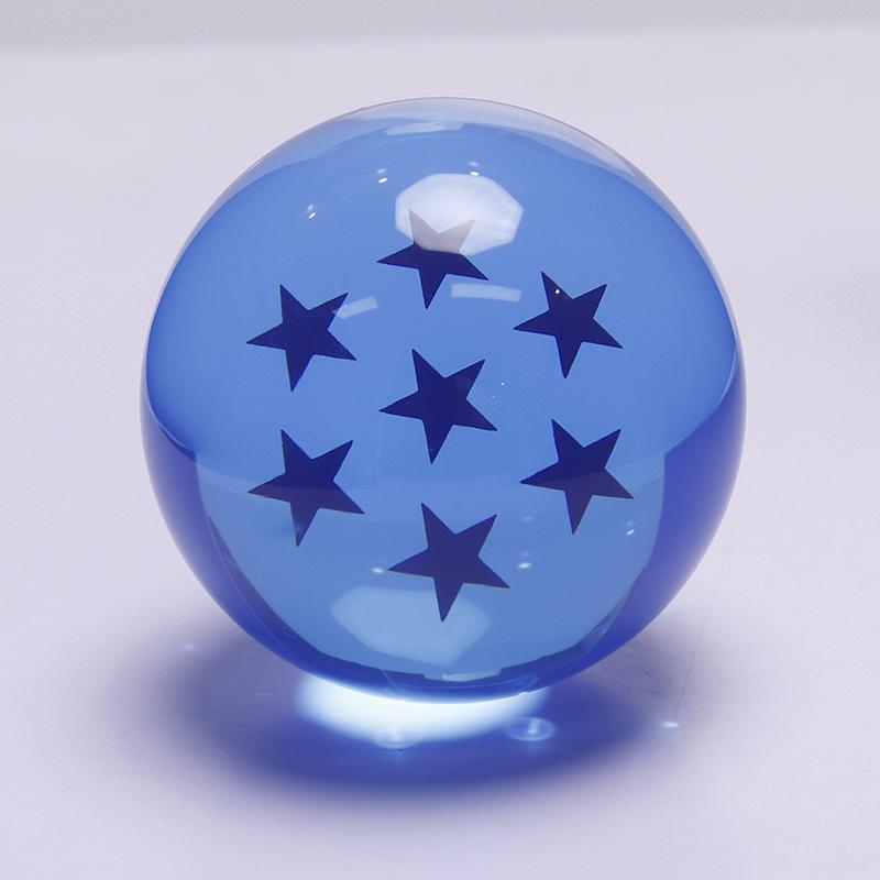 In-Stock Dragon Ball Resin Ornament: Creative Anime Seven-Star Toy Figure Gift Diameter 35mm