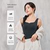 Women's Cashmere Silk Padded Bra Vest for Autumn/Winter Warmth