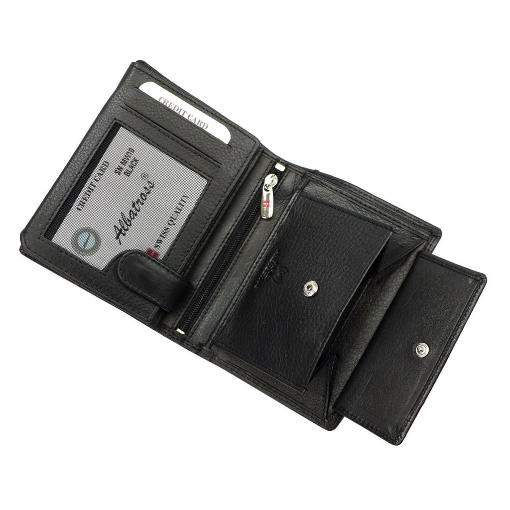 Skórzany Męski Portfel Albatross SN MW09 Z RFID