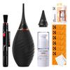 CONCEPT Camera Cleaning Kit Silicone Air Blower Interchangeable Long Camera Maintenance Supplies for Beginners K&F 10-in-1 Set (Short Nozzle, Nozzle)