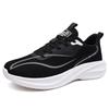 Fashion Sneakers Comfortable lightweight and casual style Leisure outdoor sports walking Black and white minimalist shoes Trendy New