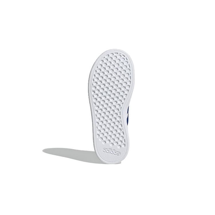 Adidas Neo Grand Court 2.0 El K Comfortable Casual Durable Low-Top Skate Shoes Kids Sneakers White Blue Red GW6514