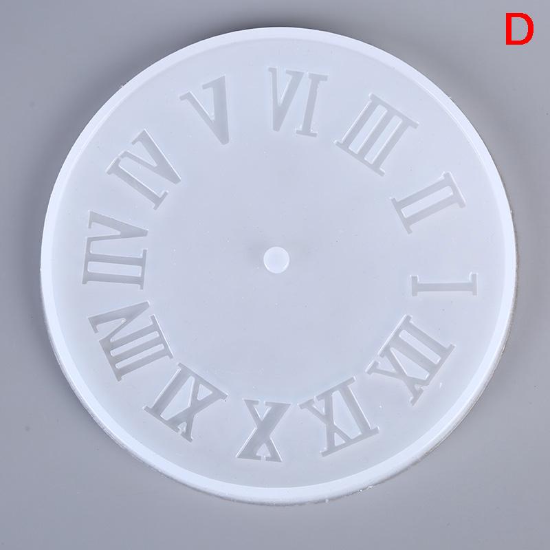 Clock Silicone Expoxy Resin Jewelry Mold Pendant Jewelry Making Diy Craft Tool