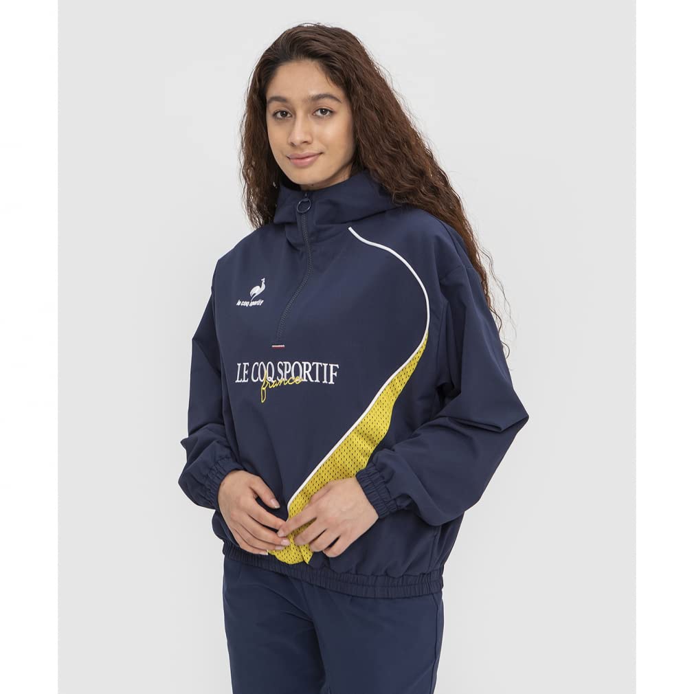 Coq Cross Jacket Training Water Repellent Navy M [Le Sportif] Women's
