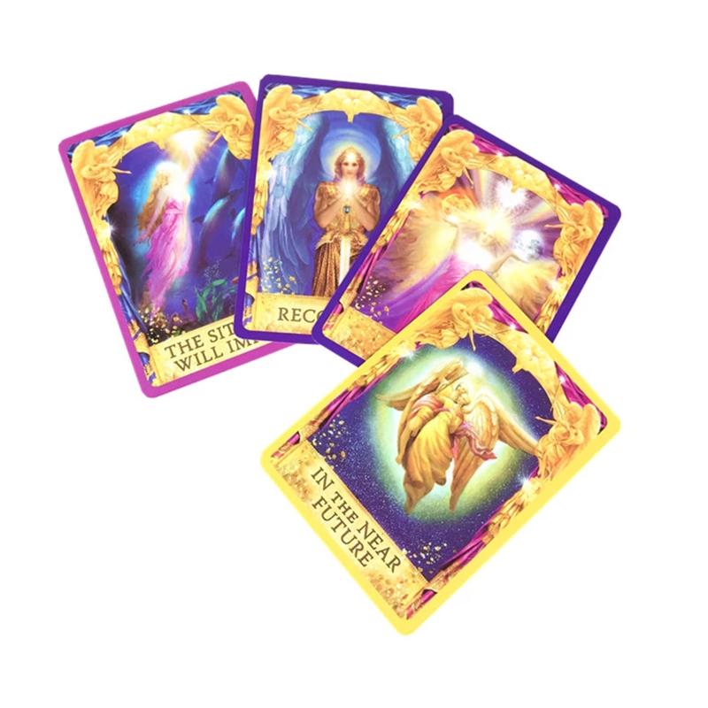 Tarot Angel Answer Oracle Board Game English Party Poker