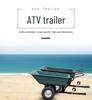 Lightweight Rear-Mounted ATV Off-Road Trailer Cart