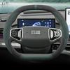 For Geely Galaxy E5 2024 2025 Suede Car Steering Wheel Cover Anti Slip Sweat Absorbing Special Interior Autocar Accessories