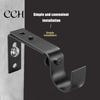 Curtain Rod Bracket Heavy Duty 1/2/3Pcs Adjustable Brackets Easy Installation Window Drapery Strong Support Hanger Hooks Living Room Bedroom