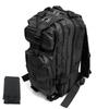 R-Style Ultra-Lightweight and Easy To Carry MOLLE Compatible Camouflage Assault Tactics Backpack with External Smartphone Pouch (Black)