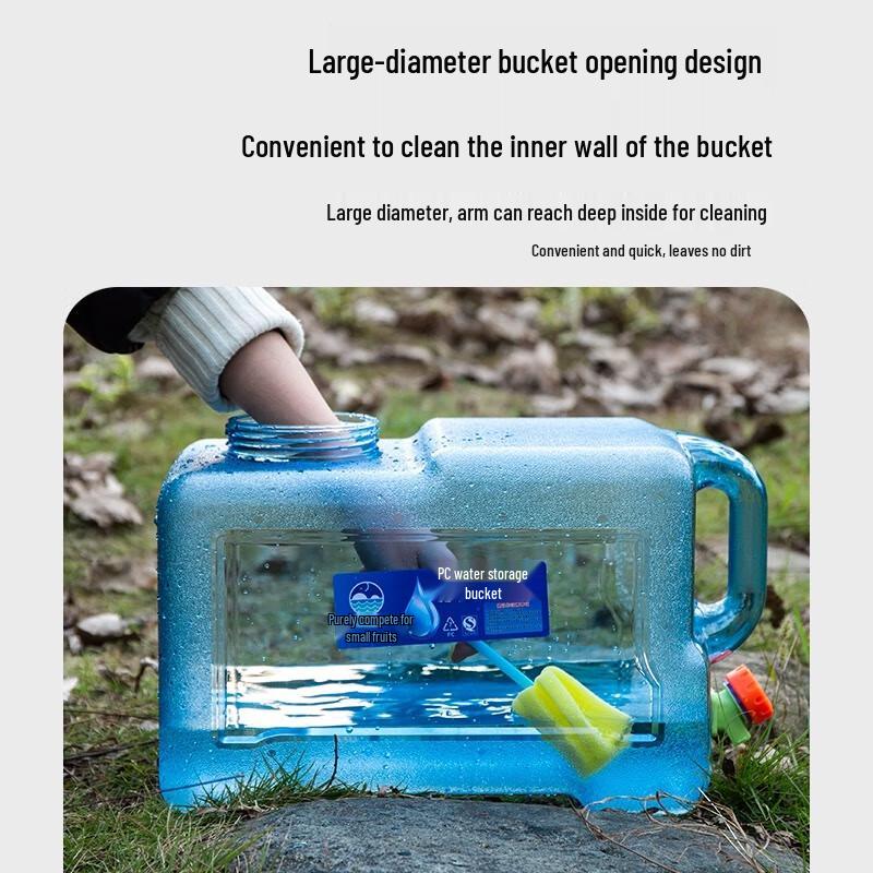 22L Outdoor Portable Water Container with Faucet