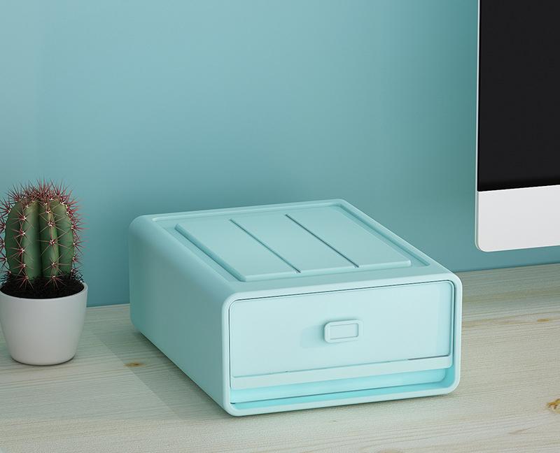 Nordic Große Kapazität Masken Lagerung Box Stapelbar Kosmetik Schmuck Desktop Organizer Schublade Fall Büro Kleinigkeiten Container Tank