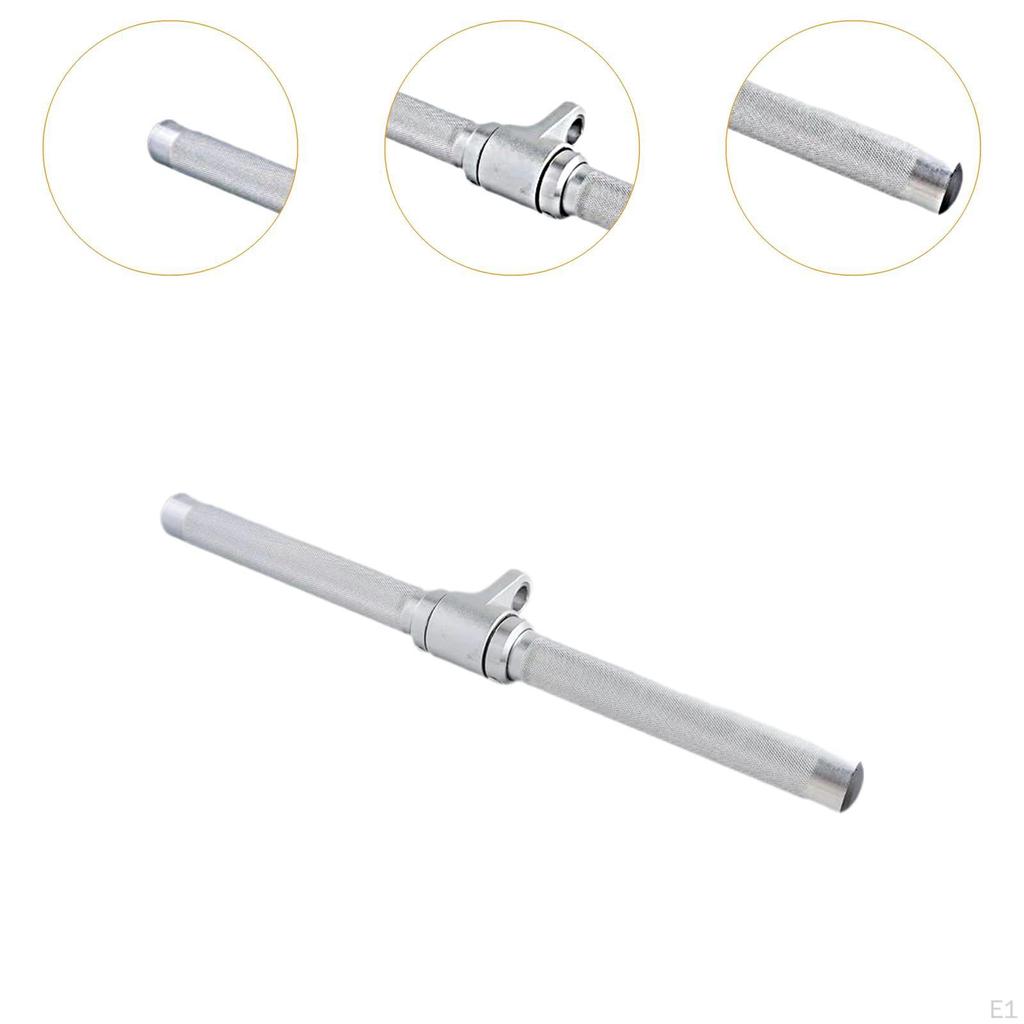 Pull Down Bar Pulldown Attachment Aluminum Alloy Cable Machine for Muscle Building Sport