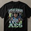 Anthony Edwards Inspiriertes Basketball Grafik-T-Shirt, AE5 Fan Spieler T-Shirt, Sportbekleidung im Vintage-Stil Geschenk für Ihn