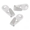10 PCS Solid Stainless Steel Wall Mount Single Hook Heavy Duty Rustproof Coat Hanger