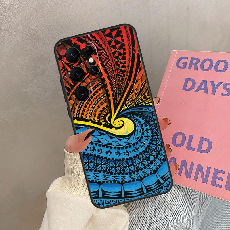 

Traditional Hawaiian Island Pattern Case For Samsung Galaxy S21 S22 S23 S24 S25 Ultra S9 S10 S25 Plus S20 FE S25 FE Cover Coque Galaxy S24